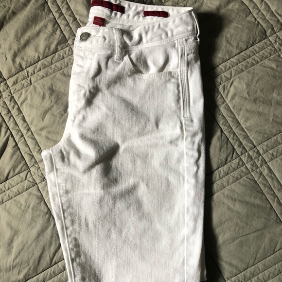 Banana Republic white denim jeans - Picture 3 of 4